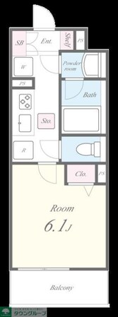 buche津田沼(ビュッシュツダヌマ)の物件間取画像